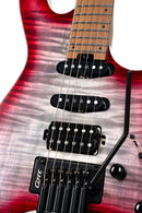 Cort Space 6GTR Electric Guitar w/Gig-bag. Semi Gloss Lava
