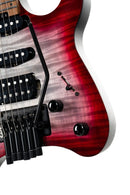 Cort Space 6GTR Electric Guitar w/Gig-bag. Semi Gloss Lava