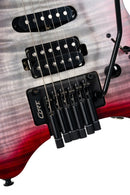 Cort Space 6GTR Electric Guitar w/Gig-bag. Semi Gloss Lava