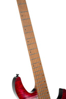 Cort Space 6GTR Electric Guitar w/Gig-bag. Semi Gloss Lava