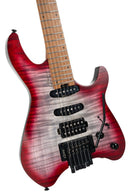 Cort Space 6GTR Electric Guitar w/Gig-bag. Semi Gloss Lava