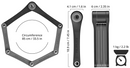Seatylock Foldylock Compact Folding Bike Lock