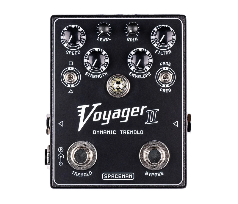 good tremolo pedal Spaceman Voyager II Dynamic Optical Tremolo Guitar Effect Pedal