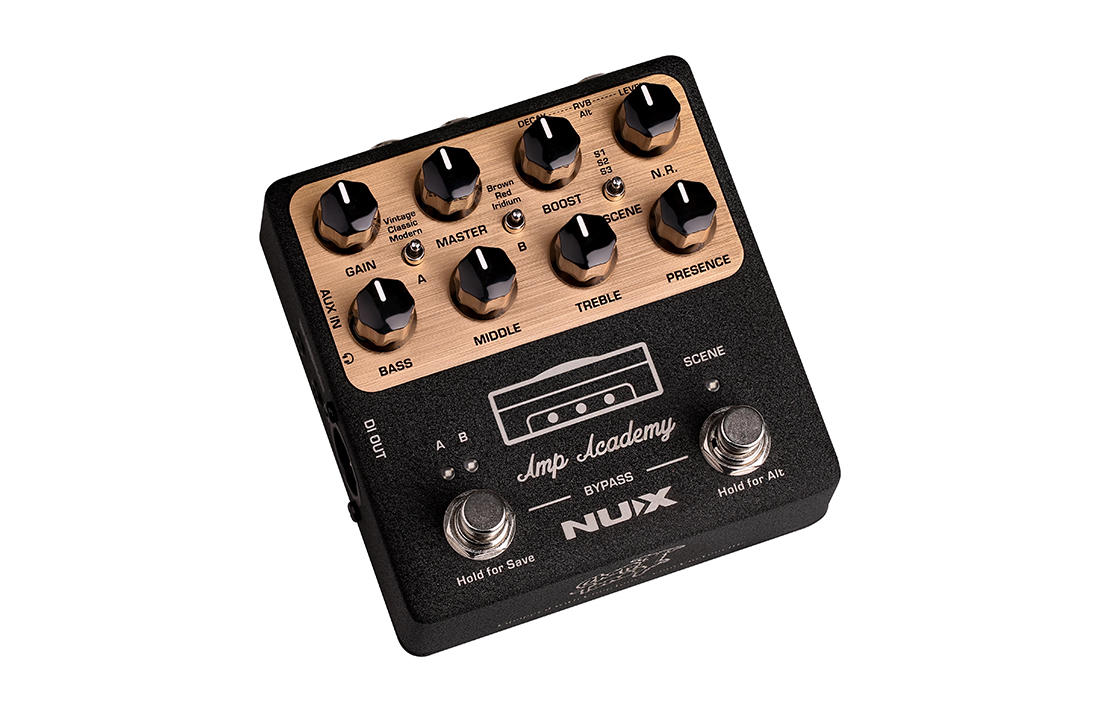 Nux Amp Academy Ngs 6 Stomp Box Amp Modeler Dynamic Pedals And Amps