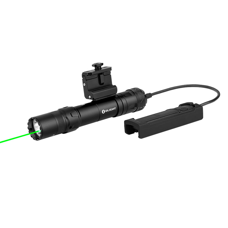 Olight Odin GL Green Laser Tactical Flashlight Weapon Picatinny Mounted