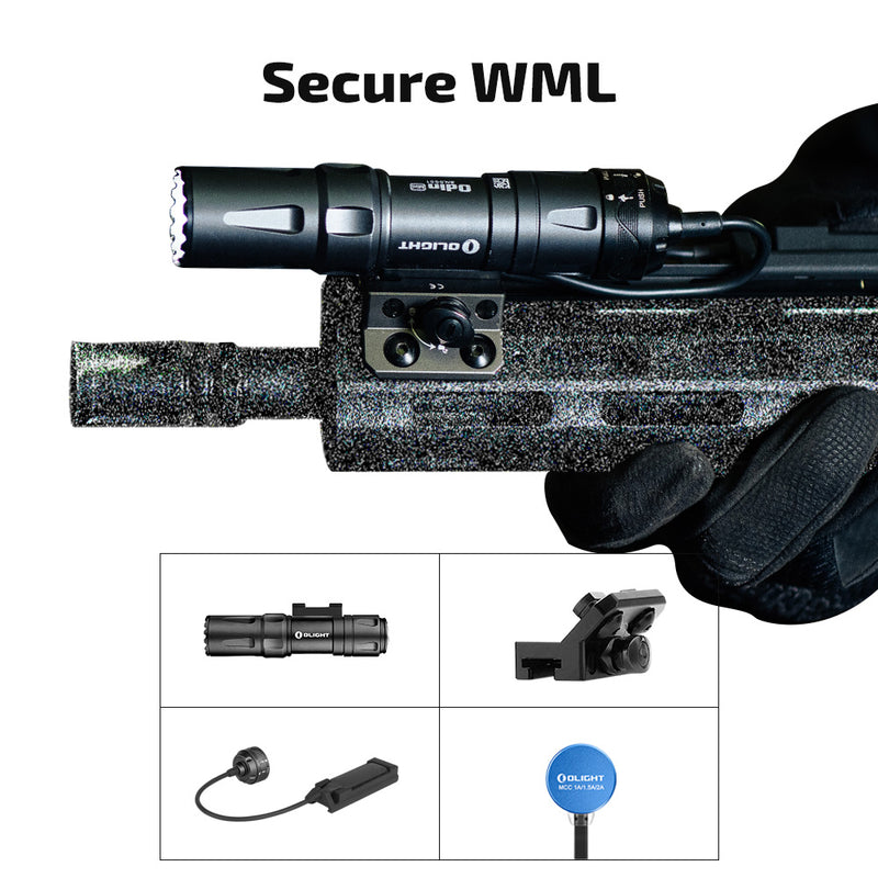 Olight Odin Mini Tactical Flashlight Weapon Mounted