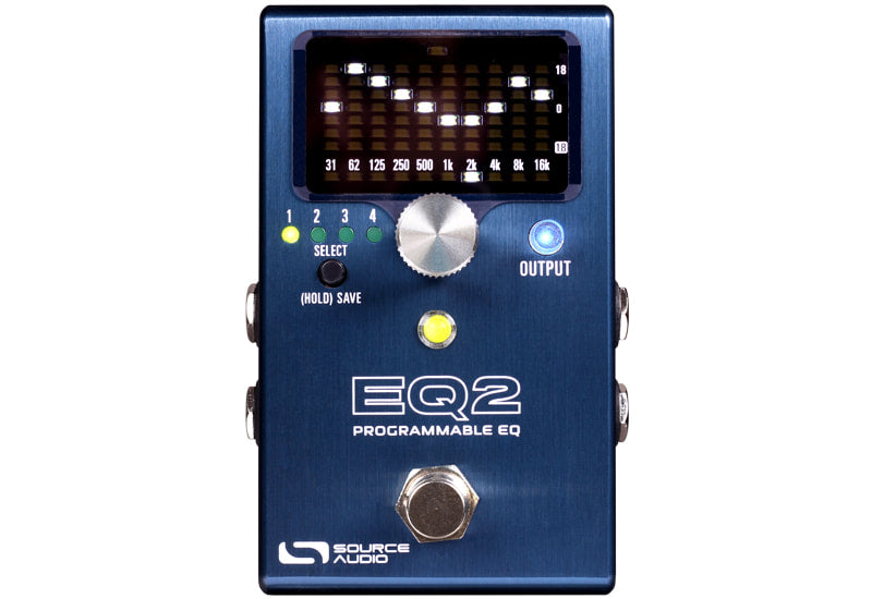 This powerful and advanced Source Audio EQ2 Programmable EQ Equalizer is perfect for enhancing audio quality.
