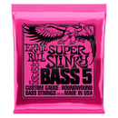 Ernie Ball 2824 Super Slinky Nickel Wound 5-String Electric Bass Strings.