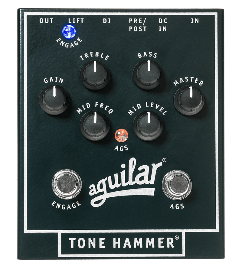 The Aguilar Tone Hammer Preamp Direct Box is a versatile preamp and direct box perfect for bassists looking to enhance their tone. With its powerful capabilities, the Aguilar Tone Hammer Preamp Direct Box delivers exceptional sound quality.