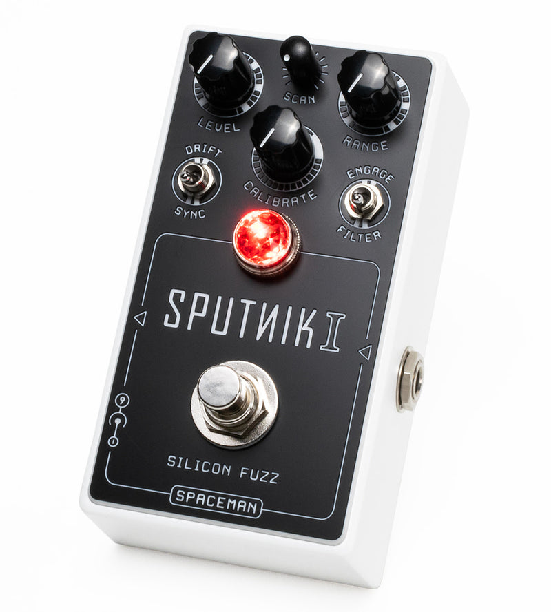 spaceman pedals Spaceman Sputnik I Silicon Fuzz White