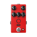 An JHS Angry Charlie V3 Overdrive Distortion guitar pedal, designed as a high-gain pedal with four knobs, emulating the iconic sound of a British amp-in-a-box.