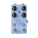 A blue JHS Pedals Unicorn V2 Univibe / Vibrato, featuring a tap tempo function.