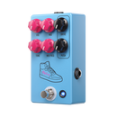 A pedal with a JHS PG-14 Paul Gilbert Overdrive Distortion engine and a mid-frequency preamp.