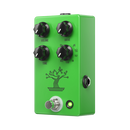 A JHS The Bonsai Overdrive Distortion pedal with a tree on it.