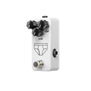 The JHS Whitey Tighty Compressor, a white pedal with two knobs on it, provides FET compression to blend in compression seamlessly.